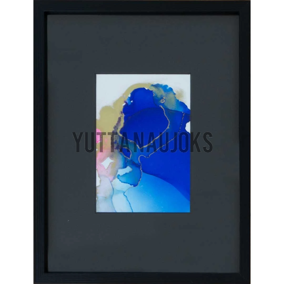 yuttanaujoks_Goldfluss_Alkoholtinte_mit_Klarlack_Finish_mit_Rahmen_und_Passepartou_9x13_Rahmen_26x20_90,-